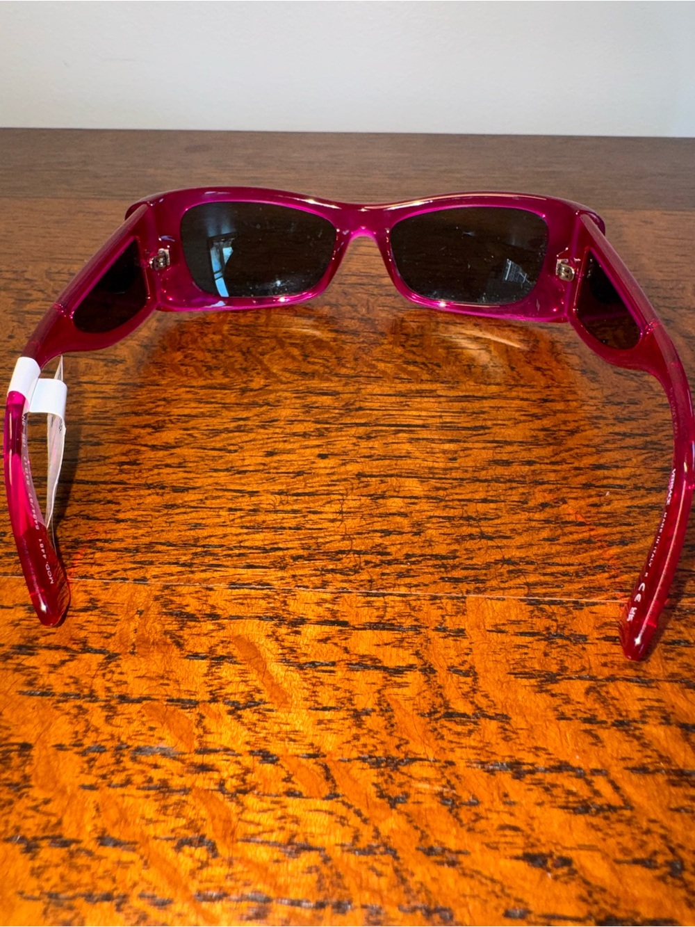 NWT Versace VE4481 Pillow Sunglasses -Transparent Fuchsia - Picture 5 of 9